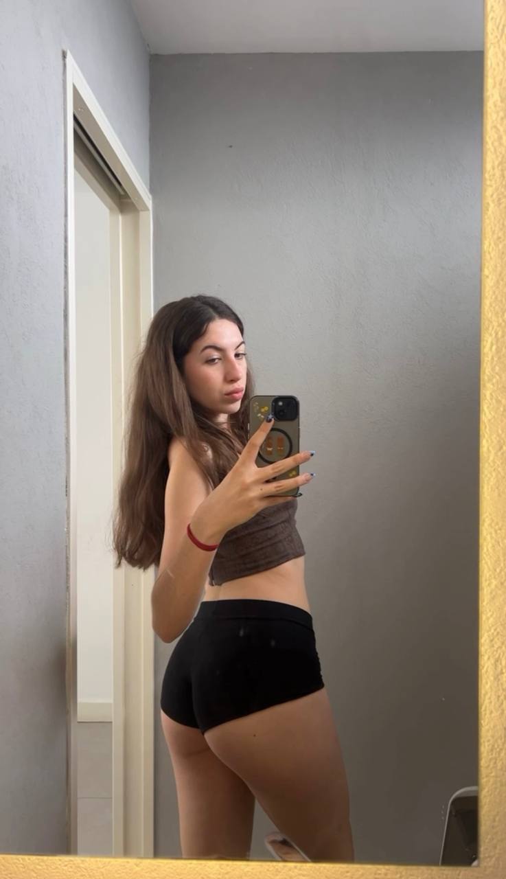 Amber in her underwear in Novosibirsk