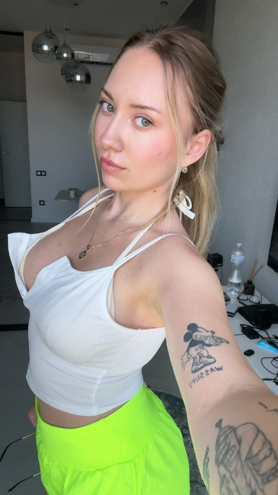 KateV in her underwear in Novosibirsk