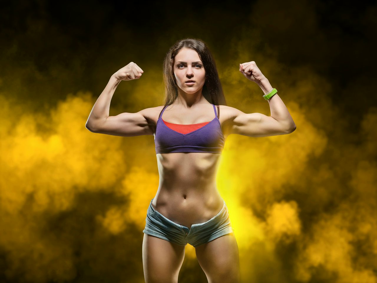 Athletic girls in Novosibirsk